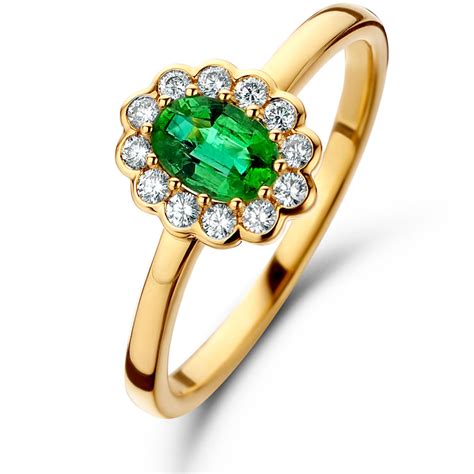 Bague Emeraude .